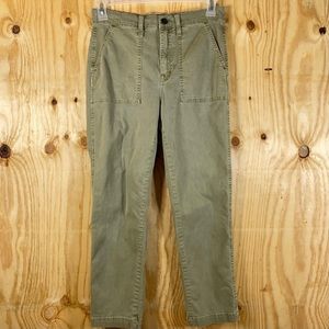 Madewell Stovepipe Fatigue Chino Pants